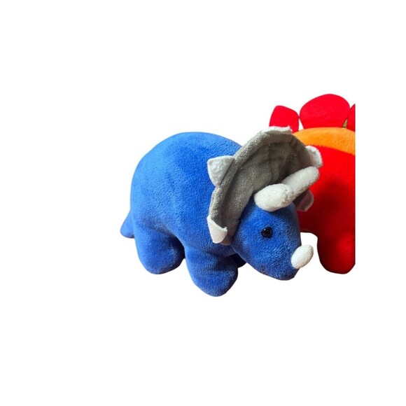 Lot of 3 Gund Dino Chatter 8" Plush Toys Stuffed Animals Multicolor Kids 6051874 - Picture 2 of 9